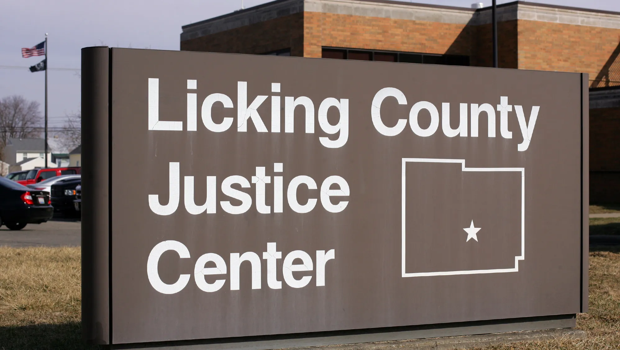 Licking County Justice Center sign